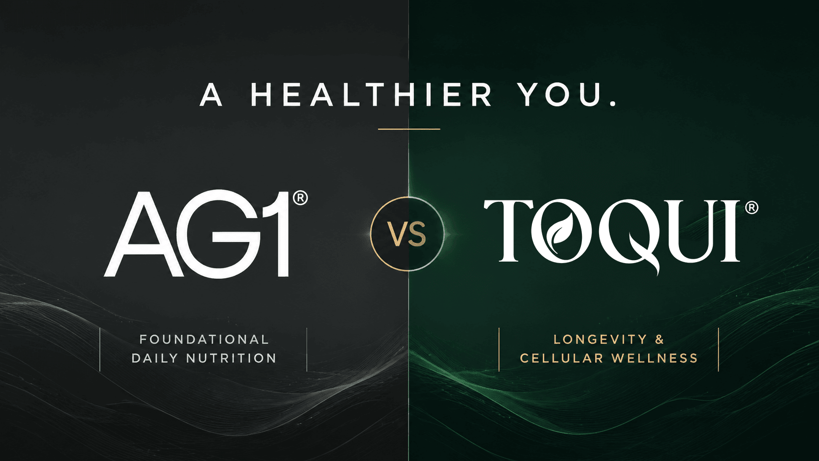 AG1 vs TOQUI: Which Daily Wellness Supplement Actually Supports Healthy Aging? - Toqui Energy