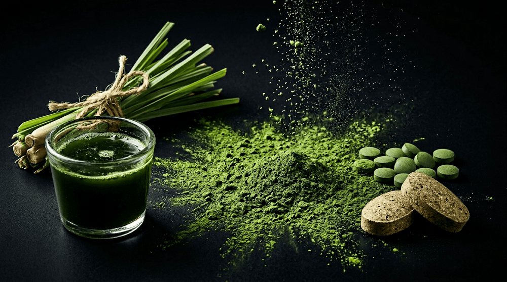 Spirulina, Wheatgrass, and Barley Grass: A Complete Guide to Supergreen Ingredients - Toqui Energy