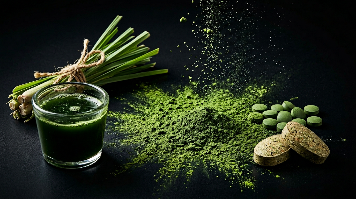Spirulina, Wheatgrass, and Barley Grass: A Complete Guide to Supergreen Ingredients