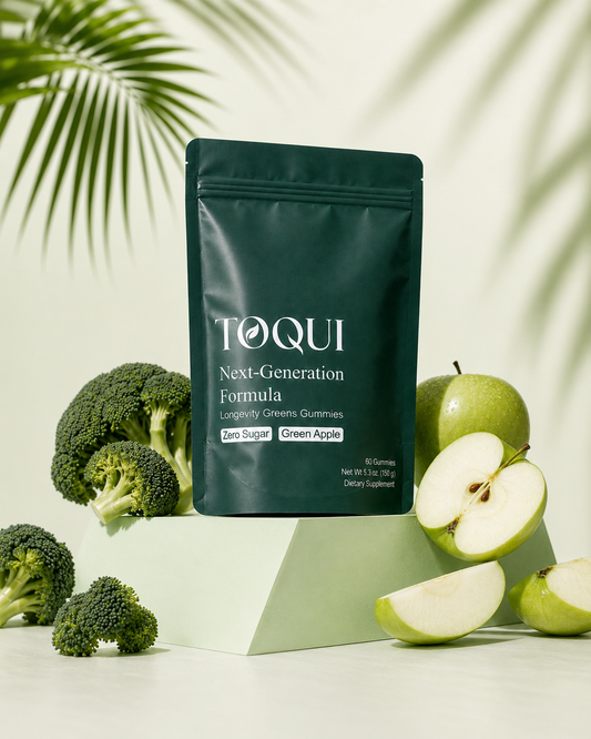 TOQUI Longevity Green Gummies