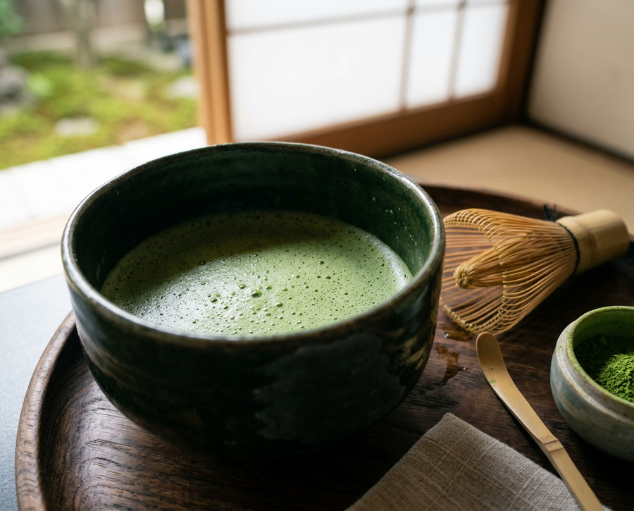 Organic Matcha Green Tea (Camellia sinensis)