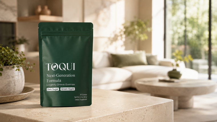 TOQUI Longevity Green Gummies