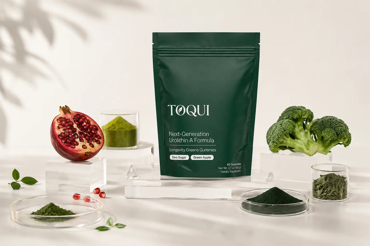 TOQUI Longevity Greens Gummies